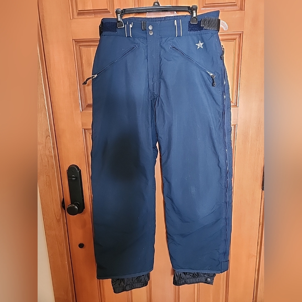Burton Snowboarding Men's Navy Blue Ski Pants Size Large